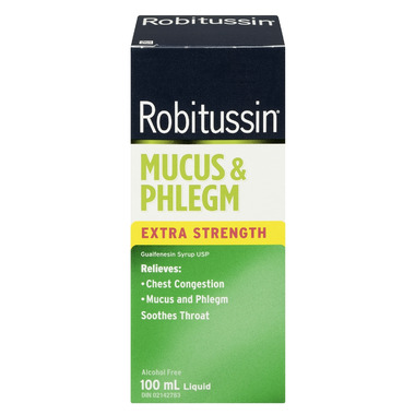 robitussin mucus and phlegm review