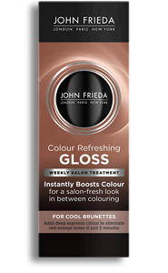 john frieda gloss cool brunette review