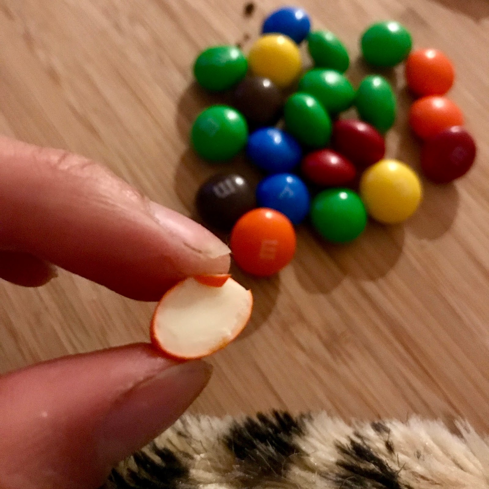 white chocolate m&ms review