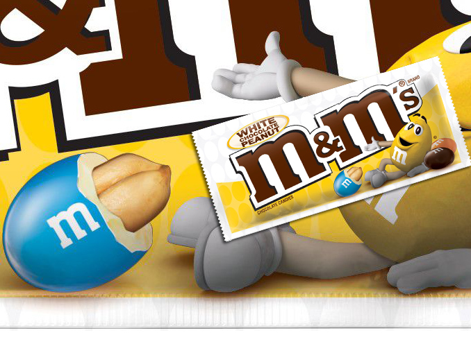 white chocolate m&ms review
