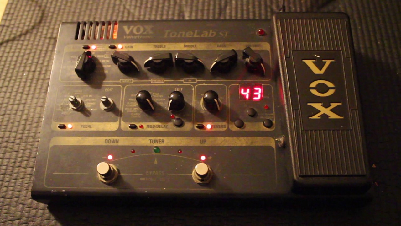vox multi effects pedal review