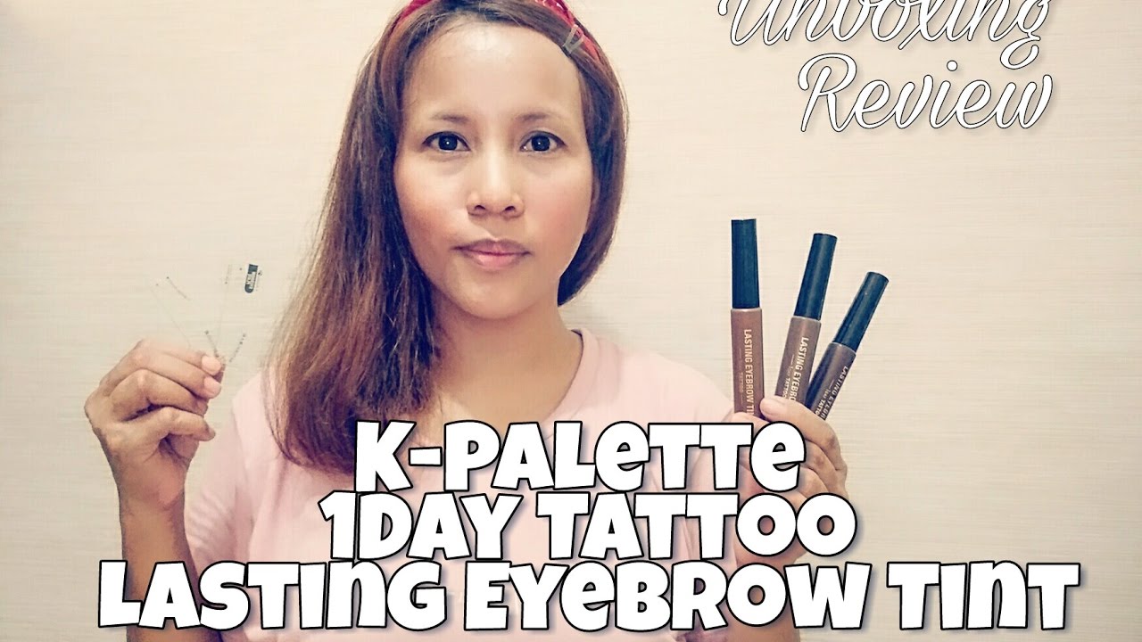 k palette eyebrow tattoo review