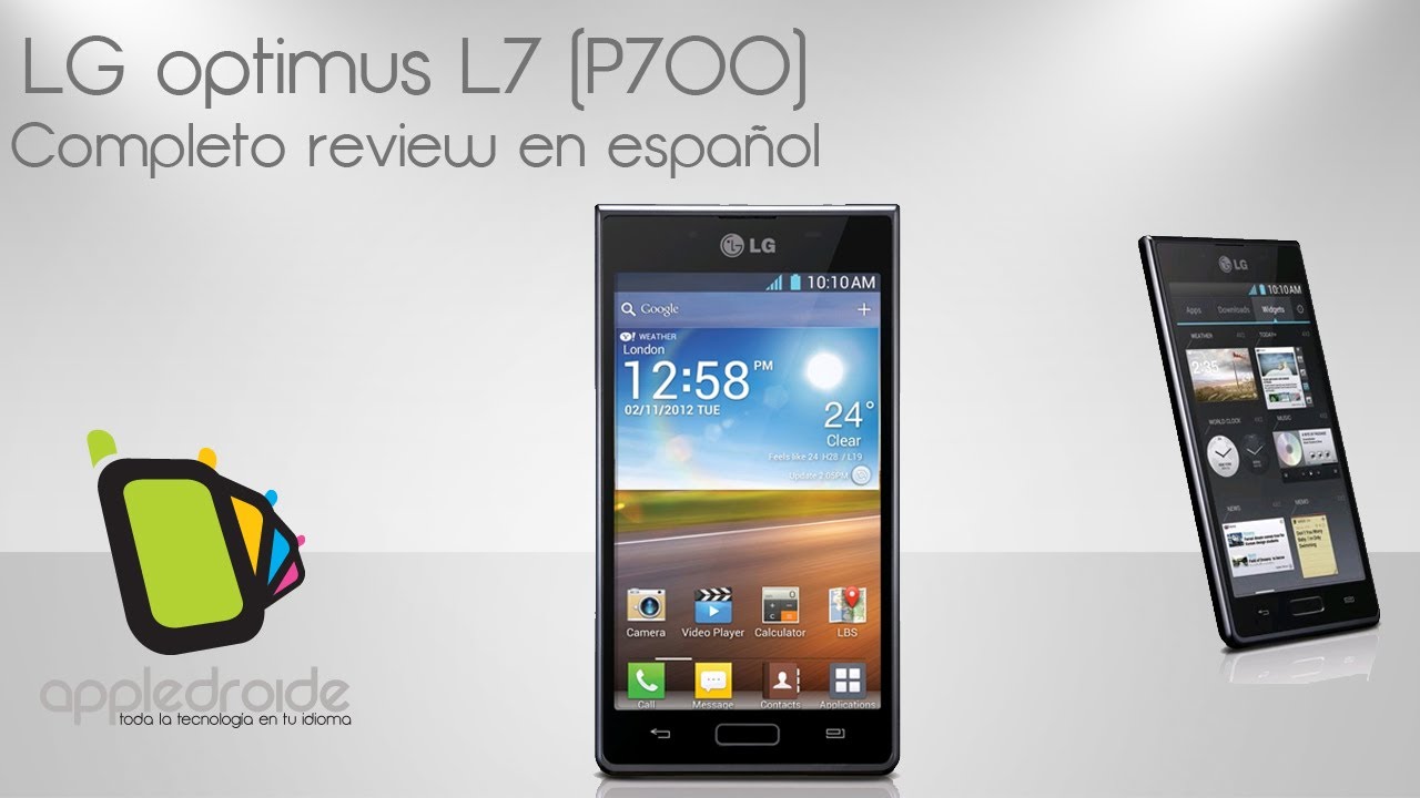 lg optimus l7 p700 review