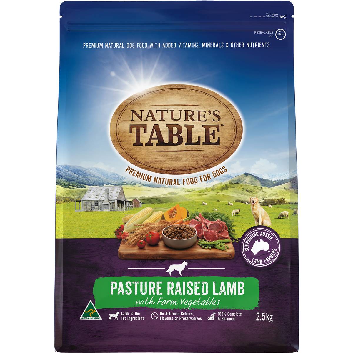 natures table dog food review