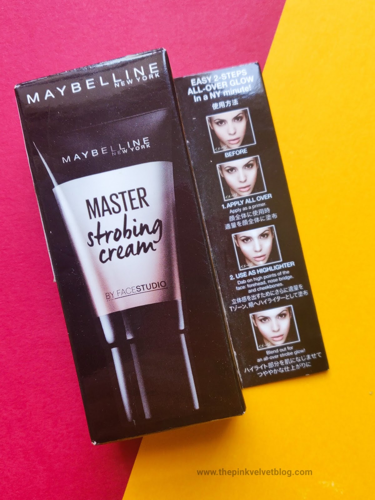 maybelline strobing stick pink review