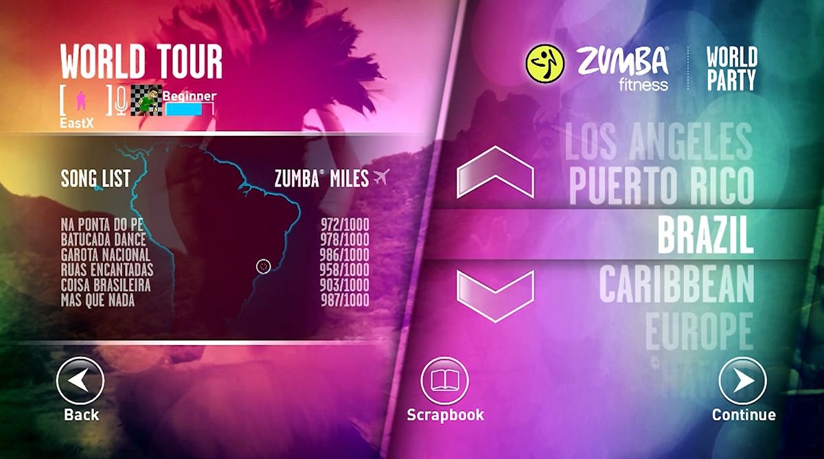 zumba fitness world party review